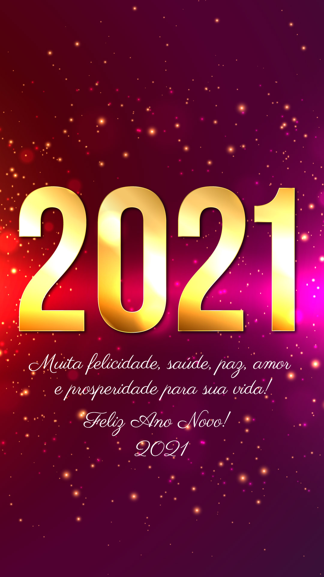 20 Imagens Bonitas com Mensagens de Feliz 2021